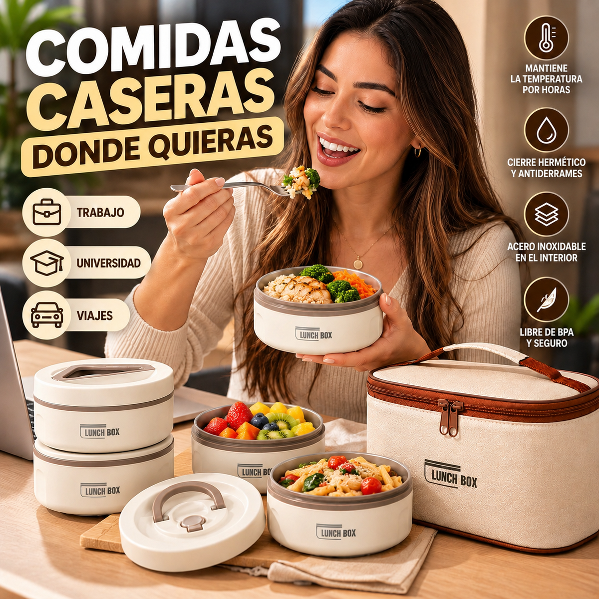 LunchBox ThermoPro 4 en 1
